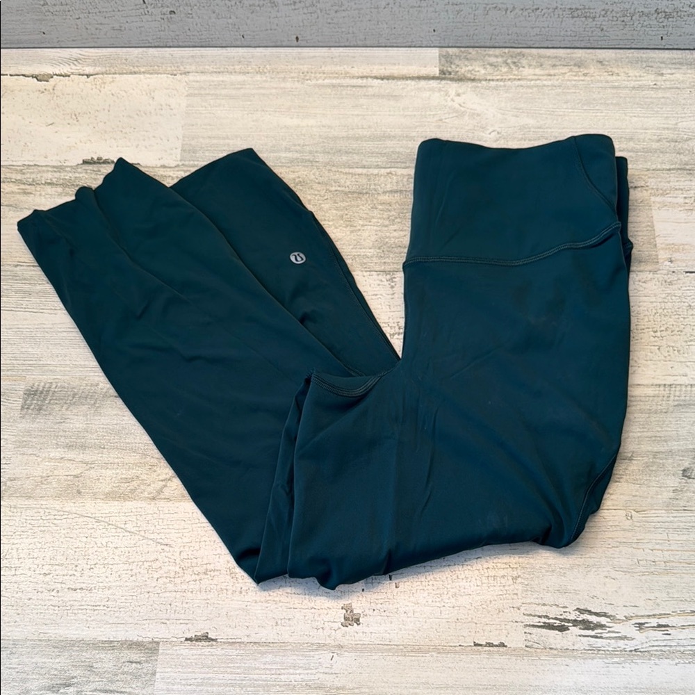 Lululemon Hunter Green wondertrain Leggings